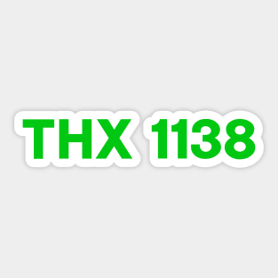 THX 1138 Sticker